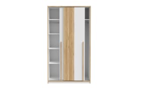 Kleiderschrank Smart Room, Eiche-Nachbildung/weiß