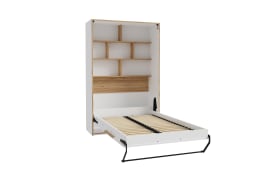 Multifunktionsbett Smart Room, Eiche-Nachbildung/weiß, 137,4 x 215 cm