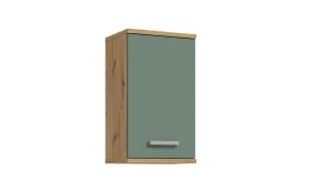 Hängeschrank Veris, Artisan Eiche-Nachbildung/salbeifarbig