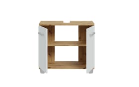 Waschbeckenunterschrank Veris, Artisan Eiche-Nachbildung/grau