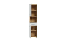 Hochschrank Veris, Artisan Eiche-Nachbildung/grau