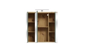 Spiegelschrank Veris, Artisan Eiche-Nachbildung/salbeifarbig