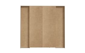 Kleiderschrank Kalixtus, Artisan Eiche-Nachbildung/weiß, 200 x 190,5 cm