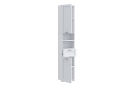 Seitenschrank Lokko, weiß, inkl. Schubkasten