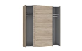 Kleiderschrank Dederik, Sonoma Eiche-Nachbildung