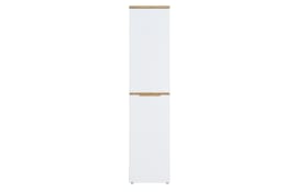 Mehrzweckschrank Clyde, Eiche-Nachbildung/weiß, 45 cm