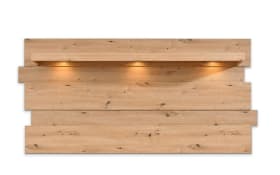 Wandpaneel Lucera, Artisan Eiche Nachbildung, inkl. LED-Beleuchtung