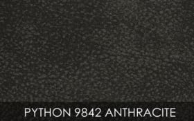 Sessel mit Hocker 3408, anthrazit, inkl. manuelle Relax-Funktion