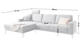 Wohnlandschaft TS 235, grey