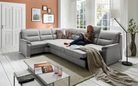 Wohnlandschaft Harrison, alufarbig, inkl. Funktionen