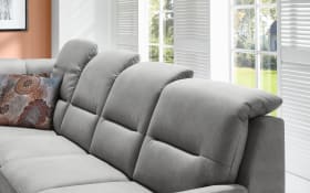 Wohnlandschaft Harrison, alufarbig, inkl. Funktionen