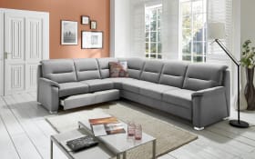 Wohnlandschaft Harrison, alufarbig, inkl. Funktionen