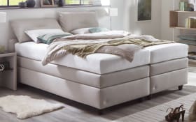Boxspringbett Livia beige, 180 x 200 cm