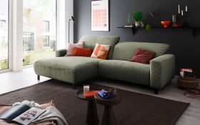 Wohnlandschaft Empire, grün, inkl. Kopfteilverstellungen