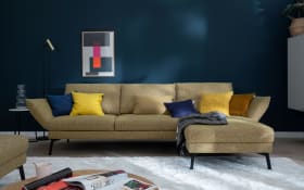 Wohnlandschaft Spin, gelb, inkl. Funktionen