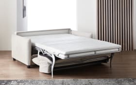 Schlafsofa Florenz, beige, inkl. Kopfteilverstellung