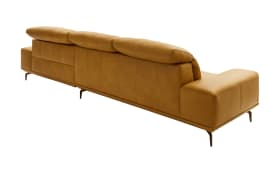 Wohnlandschaft MR 2490, kurkuma, Longchair rechts