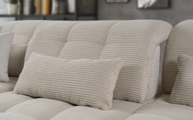 Wohnlandschaft Santa Fe Cord XC, creme inkl. Schwenkrücken
