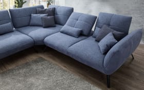 Wohnlandschaft Dover, eisblau, frost grey, inkl. Funktionen