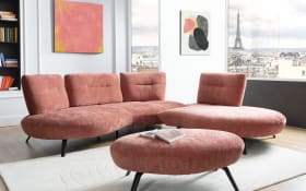 Wohnlandschaft Curve, marsala