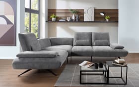 Wohnlandschaft Tacoma, stahlfarbig, inkl. Schwenkrücken