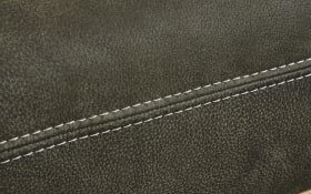Leder Wohnlandschaft PN-EM18063, olive, inkl. Funktionen