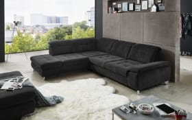 Wohnlandschaft MP-XP19044, anthrazit, Anstellhocker links 