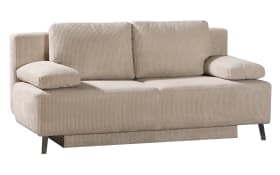 Querschläfer George, Cord natur, Liegefläche 140 x 194 cm