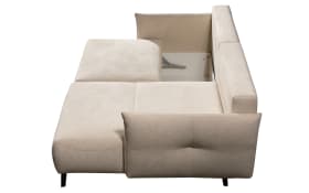 Eckschlafsofa Landon, beige, Liegefläche 135 x 200 cm