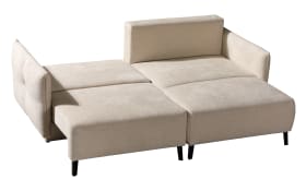 Eckschlafsofa Landon, beige, Liegefläche 135 x 200 cm