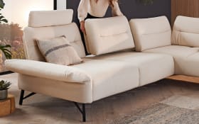 Wohnlandschaft Pelippa, beige, inkl. Funktionen