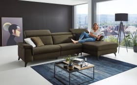 Wohnlandschaft Lava, olive