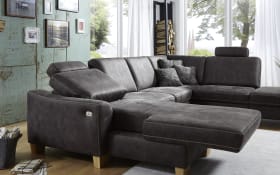 Wohnlandschaft ZE-EM15049, grau, 1,5-Sitzer rechts, inkl. Funktionen