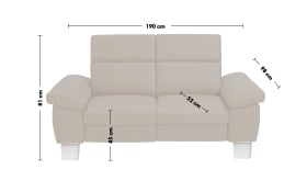 Sofa 2,5-Sitzer Tonga, braun