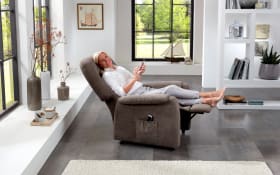 Fernsehsessel Intend S Basic, taupe, inkl. Funktionen