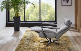 Drehsessel Bellidan Lounge Relaxx, hellgrau, inkl. manuelle Relaxfunktion
