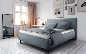 Polsterbett Melodie Flex, blau, 180 x 200 cm