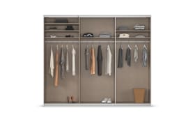 Schwebetürenschrank Kulmbach, champagner