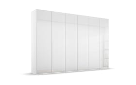 Drehtürenschrank Purisma, weiß, 301 x 223 cm, inkl. umfangreicher Zusatzausstattung