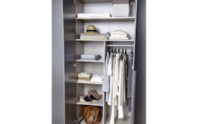 Drehtürenschrank Purisma, graphit, 251 x 223 cm