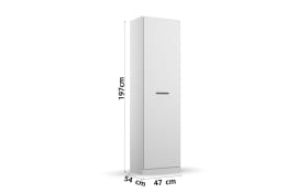 Apothekerschrank 3263 Allrounder, alpinweiß, 47 x 197 cm