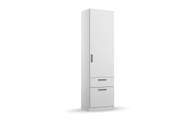 Drehtürenschrank 33Q0 Allrounder, alpinweiß, 45 x 197 cm
