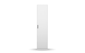 Drehtürenschrank 3726 Allrounder, alpinweiß, 47 x 197 cm 