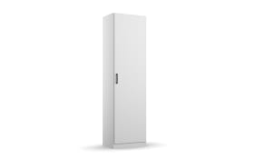 Drehtürenschrank 3726 Allrounder, alpinweiß, 47 x 197 cm 