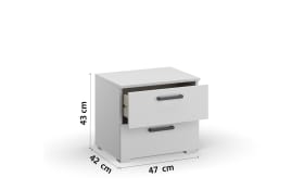 Nachtkonsole 6365 Allrounder, 47 x 43 cm