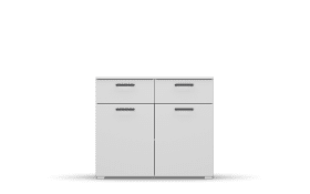 Kommode 639H Allrounder, alpinweiß, 93 x 81 cm