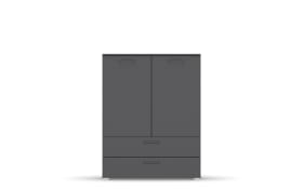 Kommode 7383 Allrounder, grau, 93 x 119 cm
