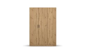 Drehtürenschrank 3536 Allrounder, Eiche Artisan Nachbildung, 136 x 197 cm 