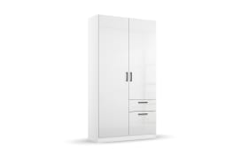 Drehtürenschrank 33Q1 Allrounder, weiß, 91 x 197 cm