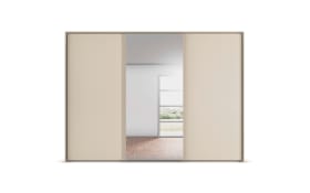 Schwebetürenschrank Taro, champagner, inkl. Passepartout